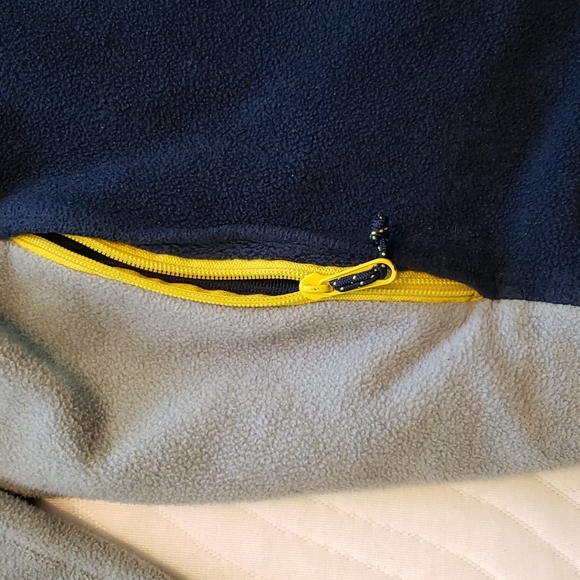 Columbia men's large blue and gray full zip fleece jacket - Picture 2 of 6